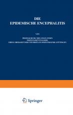 Cover-Bild Die Epidemische Encephalitis