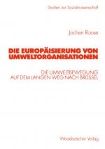 Cover-Bild Die Europäisierung von Umweltorganisationen