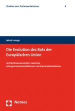 Cover-Bild Die Evolution des Rats der Europäischen Union