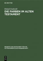 Cover-Bild Die Farben im Alten Testament