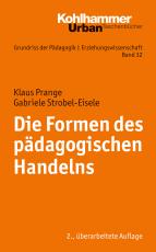 Cover-Bild Die Formen des pädagogischen Handelns