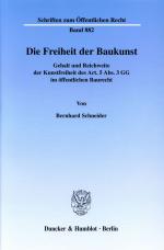 Cover-Bild Die Freiheit der Baukunst.