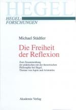 Cover-Bild Die Freiheit der Reflexion