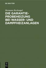 Cover-Bild Die Garantie-Probeheizung bei Wasser- und Dampfheizanlagen