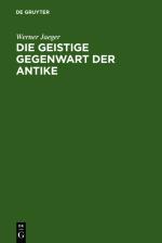 Cover-Bild Die geistige Gegenwart der Antike