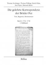 Cover-Bild Die gelehrte Korrespondenz der Brüder Pez