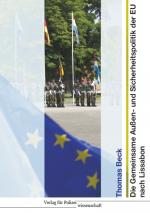 Cover-Bild Die Gemeinsame Außen- und Sicherheitspolitik der EU nach Lissabon