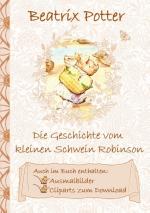 Cover-Bild Die Geschichte vom kleinen Schwein Robinson (inklusive Ausmalbilder und Cliparts zum Download)