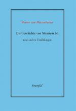 Cover-Bild Die Geschichte von Monsieur M. und andere Erzählungen