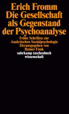Cover-Bild Die Gesellschaft als Gegenstand der Psychoanalyse