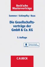 Cover-Bild Die Gesellschaftsverträge der GmbH & Co. KG