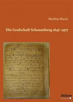 Cover-Bild Die Grafschaft Schaumburg 1647–1977