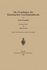 Cover-Bild Die Grundlagen der Einsteinschen Gravitationstheorie
