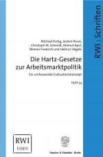 Cover-Bild Die Hartz-Gesetze zur Arbeitsmarktpolitik.