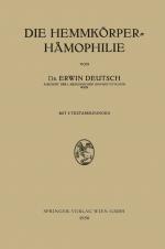 Cover-Bild Die Hemmkörper-Hämophilie