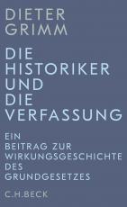 Cover-Bild Die Historiker und die Verfassung