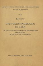 Cover-Bild Die Hollis-Sammlung in Bern