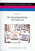 Cover-Bild Die Hypothekenbücher der Stadt Leer