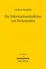 Cover-Bild Die Informationsfunktion von Parlamenten