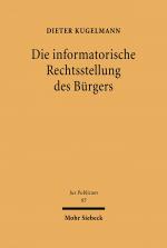 Cover-Bild Die informatorische Rechtsstellung des Bürgers