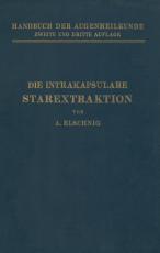 Cover-Bild Die Intrakapsulare Starextraktion