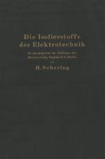 Cover-Bild Die Isolierstoffe der Elektrotechnik