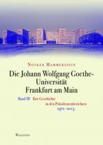 Cover-Bild Die Johann Wolfgang Goethe-Universität Frankfurt am Main