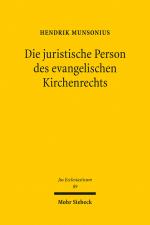Cover-Bild Die juristische Person des evangelischen Kirchenrechts