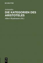 Cover-Bild Die Kategorien des Aristoteles