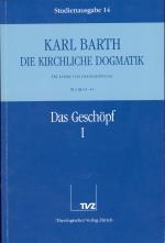 Cover-Bild Die Kirchliche Dogmatik. Studienausgabe / Karl Barth: Die Kirchliche Dogmatik. Studienausgabe