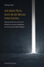 Cover-Bild „Die kleine Pforte, durch die der Messias treten konnte“