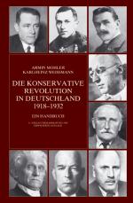 Cover-Bild Die Konservative Revolution in Deutschland 1918-1932