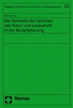 Cover-Bild Die Kontrolle des Schutzes von Natur und Landschaft in der Bauleitplanung