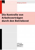 Cover-Bild Die Kontrolle von Arbeitsverträgen durch den Betriebsrat