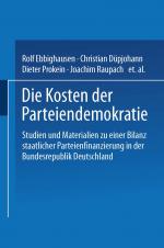 Cover-Bild Die Kosten der Parteiendemokratie