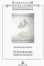 Cover-Bild Die Künstlergruppe «Badische Secession»