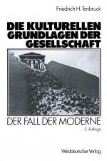 Cover-Bild Die kulturellen Grundlagen der Gesellschaft