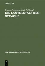 Cover-Bild Die Lautgestalt der Sprache