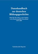 Cover-Bild Die Lehrer an den Schulen in der Bundesrepublik Deutschland 1949–2009