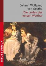 Cover-Bild Die Leiden des jungen Werther. Großdruck