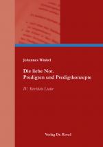 Cover-Bild Die liebe Not. Predigten und Predigtkonzepte