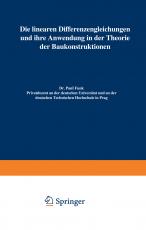 Cover-Bild Die linearen Differenzengleichungen und ihre Anwendung in der Theorie der Baukonstruktionen