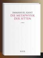 Cover-Bild Die Metaphysik der Sitten