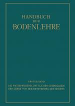 Cover-Bild Die Naturwissenschaftlichen Grundlagen der Lehre von der Entstehung des Bodens