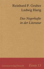 Cover-Bild Die Negerhaftigkeit der Literatur