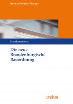Cover-Bild Die neue Brandenburgische Bauordnung