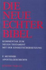 Cover-Bild Die Neue Echter-Bibel. Kommentar / Kommentar zum Neuen Testament mit Einheitsübersetzung. Gesamtausgabe / Apostelgeschichte