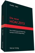 Cover-Bild Die neue HOAI 2013