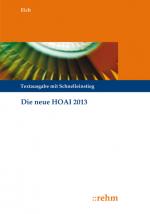 Cover-Bild Die neue HOAI 2013