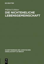 Cover-Bild Die nichteheliche Lebensgemeinschaft